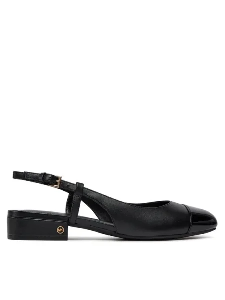 Sandale MICHAEL Michael Kors Perla Flex Sling Flat negru