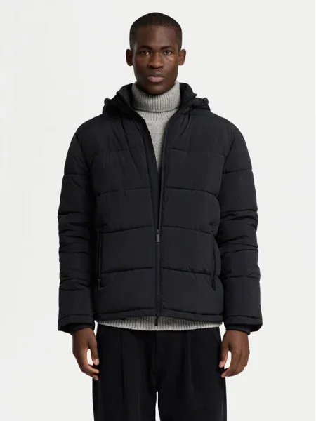 Selected Homme Geacă de iarnă Cooper negru