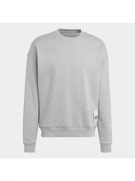 Bluza polarowa Adidas polarowa szara