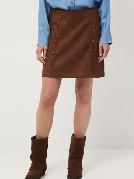 Спідниця Medicine mini пряма бежевий