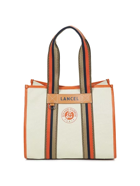 Shopper kabelka Lancel hnedá
