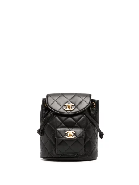 Mini batoh Chanel Pre-owned černý