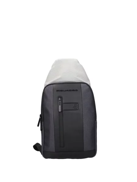 Rucsac Piquadro cu autograf gri