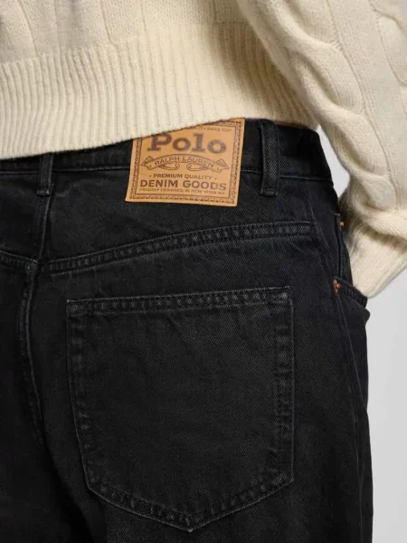 Jeansy z 5 Polo Ralph Lauren czarne