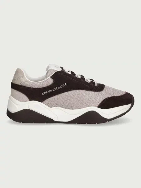 Armani Exchange sneakers pentru femei bej