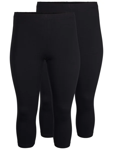 Zizzi Leggings Flea' negru