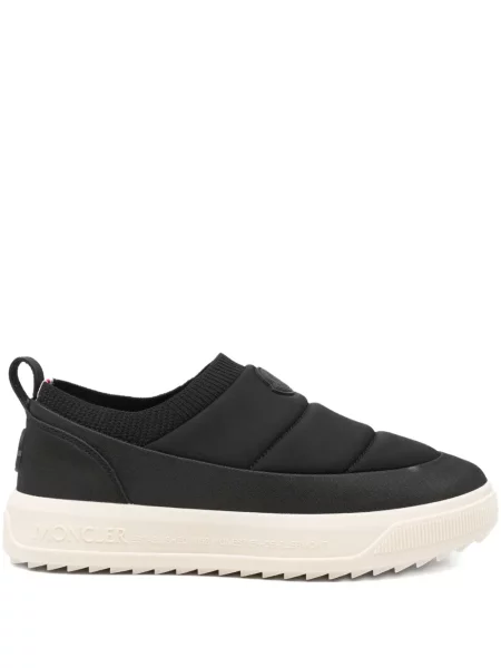 Sneakerși Moncler slip-on negru