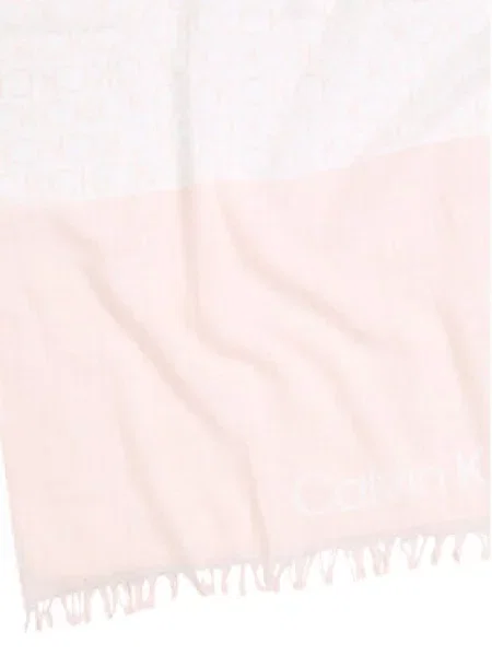 Calvin Klein Šál Monogram růžová