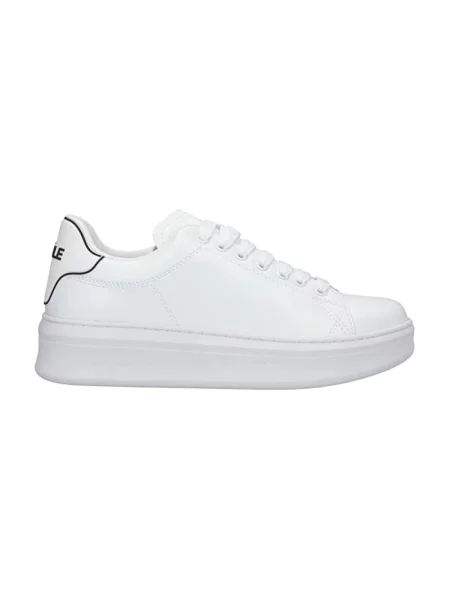 Sneakersy Gaëlle Paris skórzane białe
