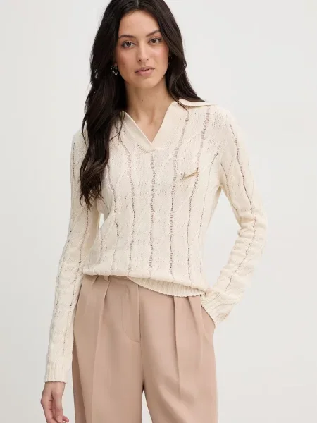 Twinset pulover pentru femei bej