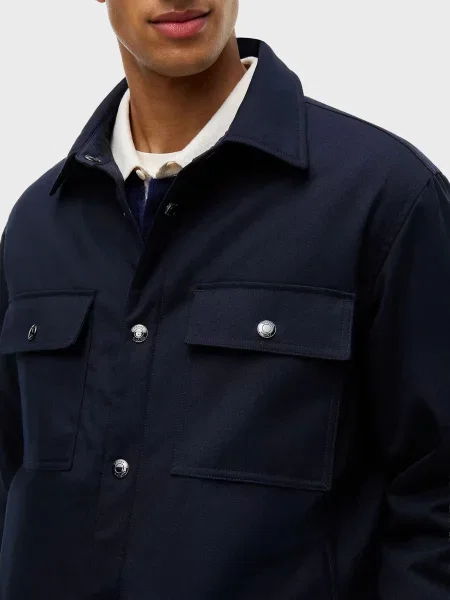 Двостороння куртка Tommy Hilfiger синя