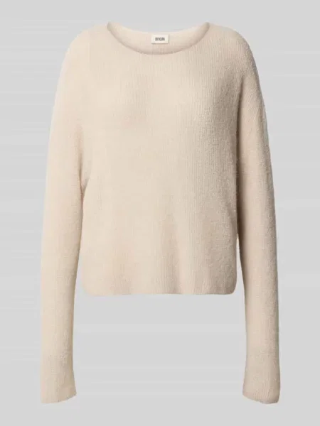 Sweter z dzianiny z mieszanki wełny z alpaki model ‘IMENY’ Drykorn