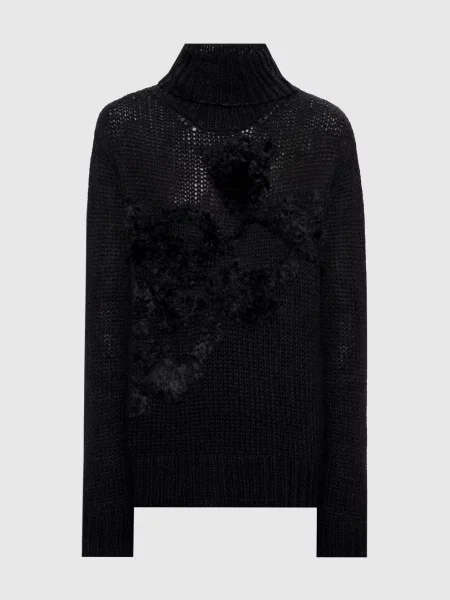 Свитер Ann Demeulemeester из альпаки черный