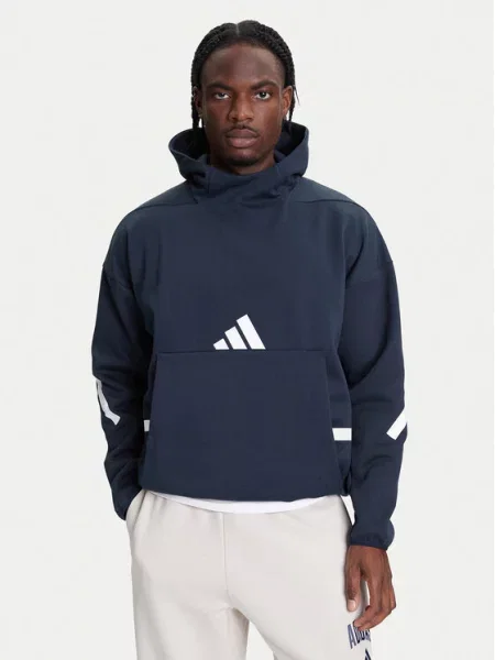 ADIDAS SPORTSWEAR Sportovní mikina Z.N.E. námořnická modř bílá
