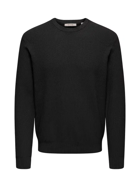 Only & Sons Pulover ONSTOBI' negru