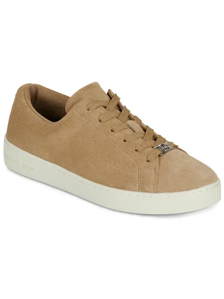 Pantofi Michael Michael Kors cu șireturi din dantelă bej