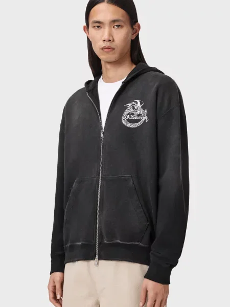 Худі Allsaints чорне