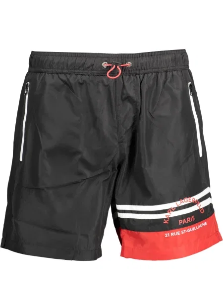 Plavalne hlačke Karl Lagerfeld Beachwear črna