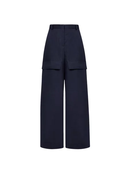 Spodnie Stella Mccartney niebieskie