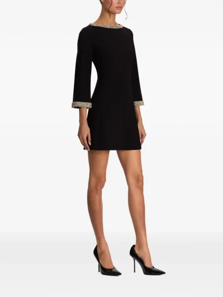 Rochie mini Alice + Olivia negru