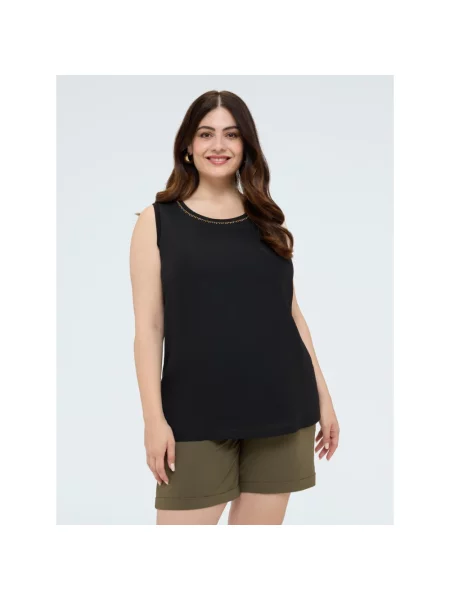 Top Fiorella Rubino czarny
