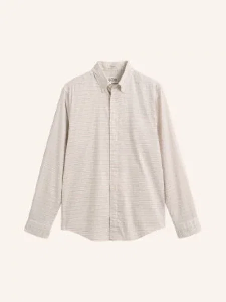 Gant Koszula Oxfordzka O Kroju Regular Fit weiss granatowa