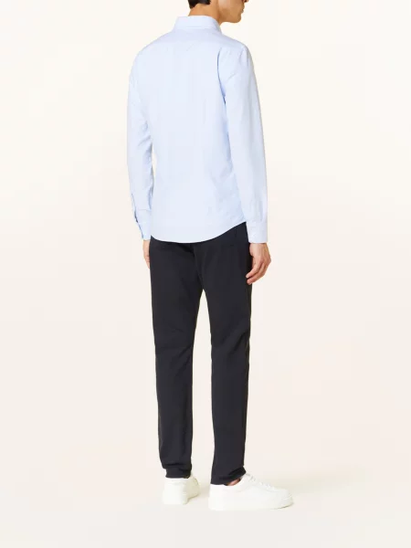 Reiss Koszula Oxford Greenwich Slim Fit blau biała
