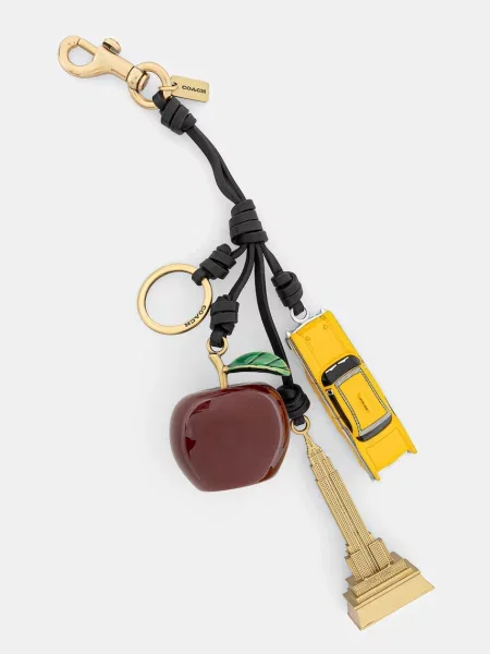 Obesek za ključe Coach bordo