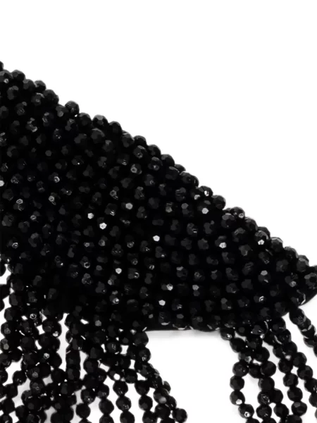 Colier Forte_forte cu mărgele negru