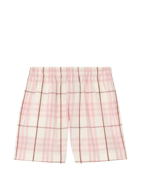 Dětské kraťasy Burberry růžové