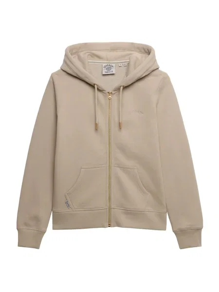 Superdry Gornji dio trenirke ESSENTIAL taupe siva