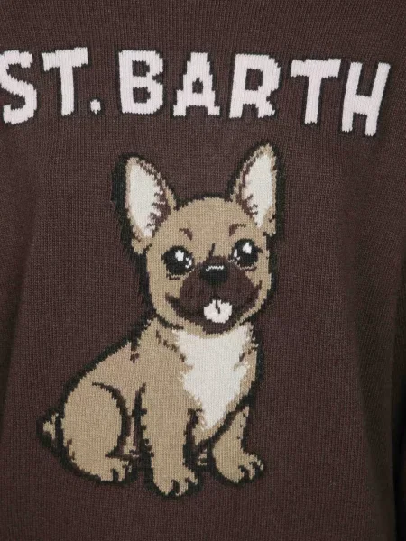Džemper Mc2 Saint Barth smeđa