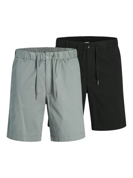 JACK & JONES Pantaloni eleganți JPSTJAIDEN ROCCO gri negru