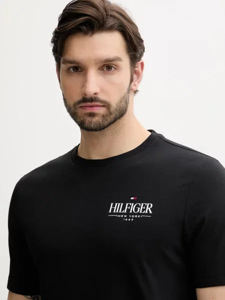 TOMMY HILFIGER Póló fekete fehér