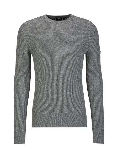 ITALIA Svetr Riziero melír šedý