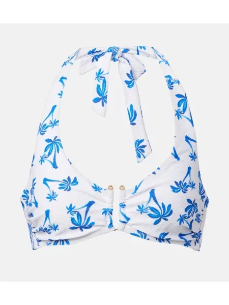 Bikini Heidi Klein z nadrukiem biały