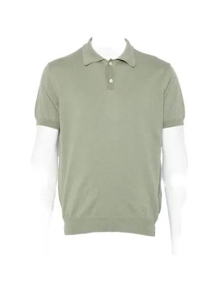 Kratak polo majica Woolrich zelena