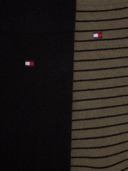 Tommy Hilfiger ponožky s bavlnou zelené