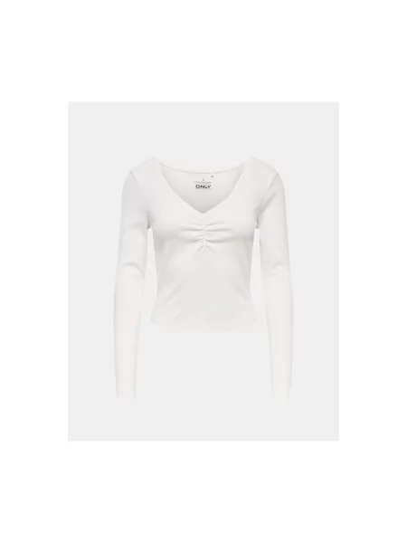 Tricou Only alb