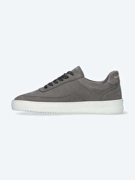 Semišové tenisky Filling Pieces Mondo Ripple Nubuck šedé