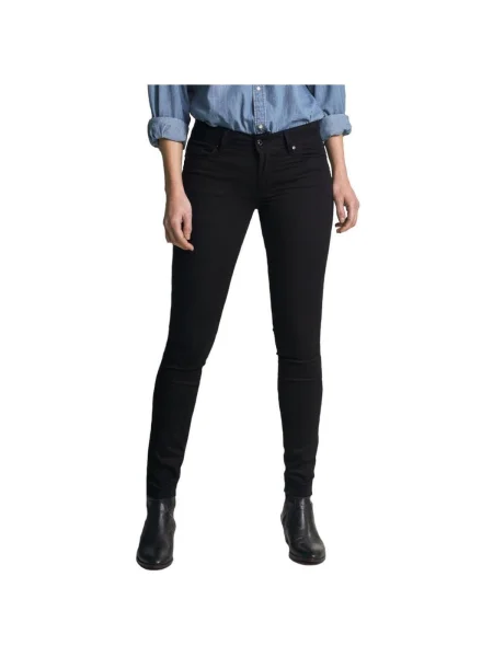 Džínsy Salsa čierna