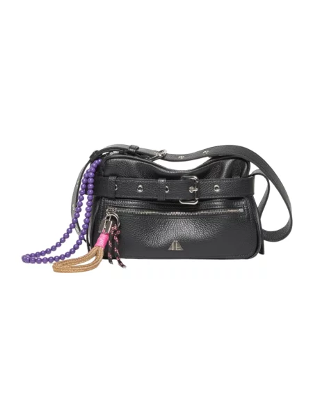 Torebka Aniye By skórzana czarna