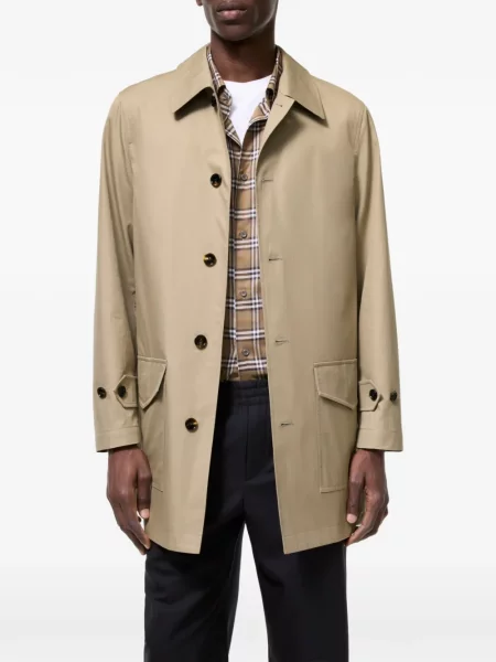 Palton Burberry cu imprimeu tropical