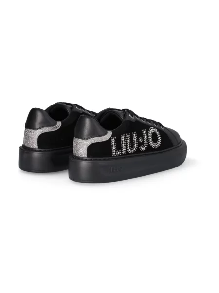 Sneakersy Liu Jo skórzane czarne