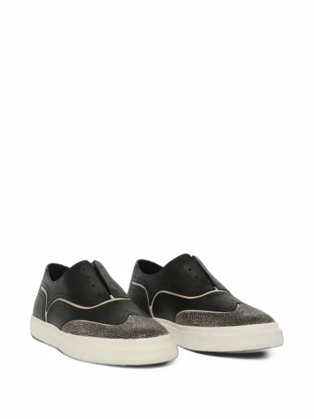Sneakerși Giuseppe Zanotti din piele negru