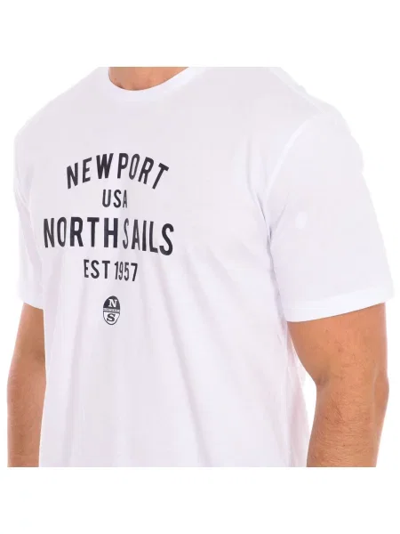 Tricou North Sails alb