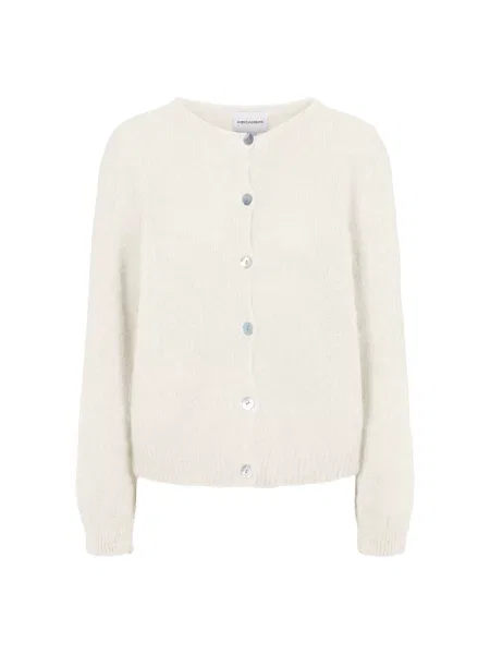 Kardigan American Dreams z alpaki biały