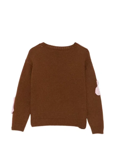 Sweter dziecięcy Il Gufo brązowy