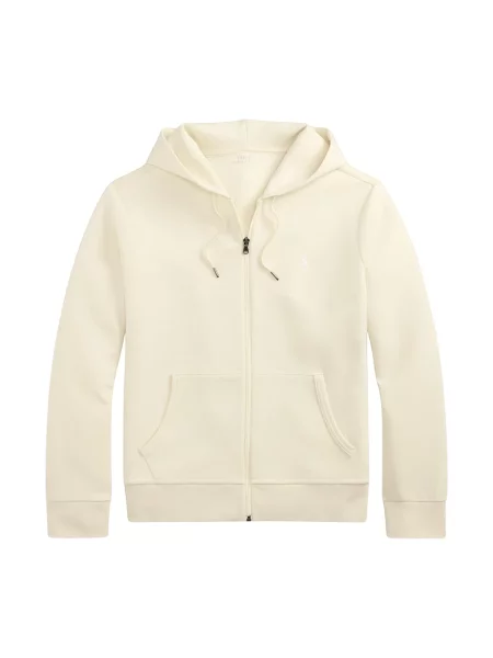 Polo Ralph Lauren bluza rozpinana z kapturem beżowa