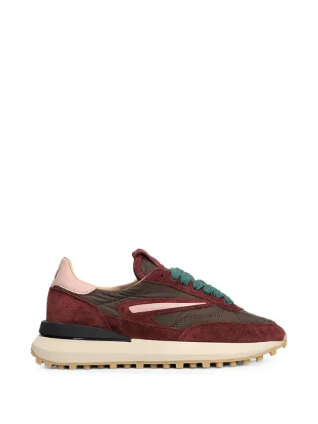 Sneakerși D.a.t.e. din piele de căprioară roșu